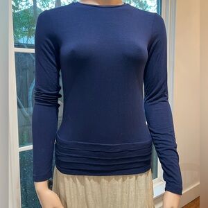 ISAAC MIZRAHI FOR TARGET navy top